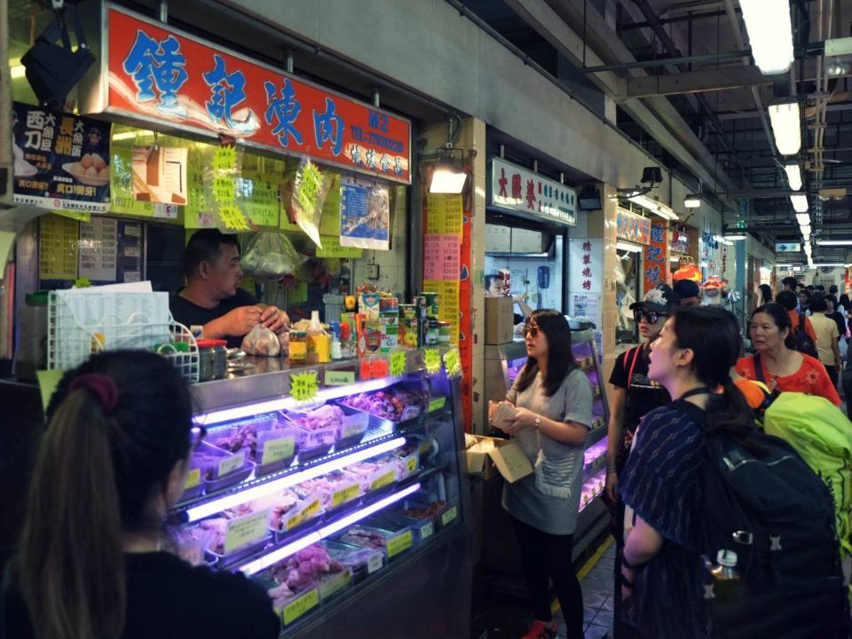 鍾記燒烤食材展現